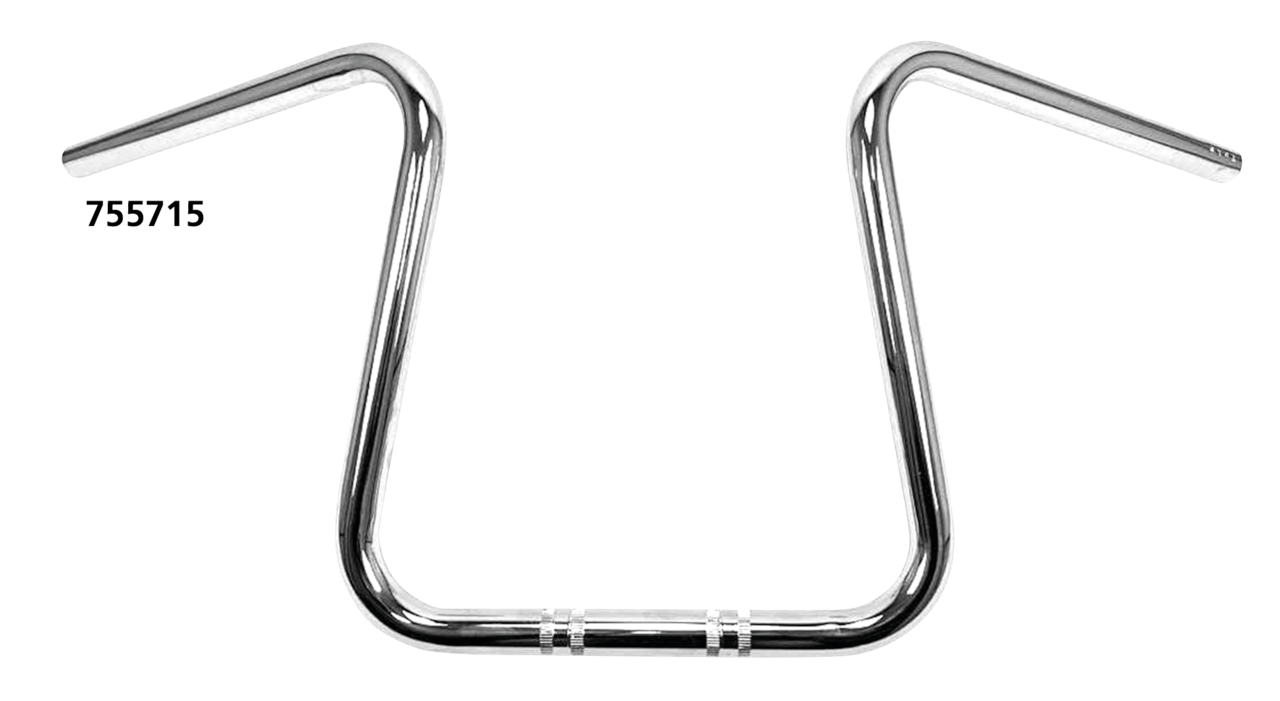 WESTLAND CUSTOMS ONE INCH DIAMETER ORGANIC HANDLEBARS | Big Twin | Dyna | FX | FXR | KH | Kingpin | KR | Servi-Car | Softail | Sportster | Touring | XR