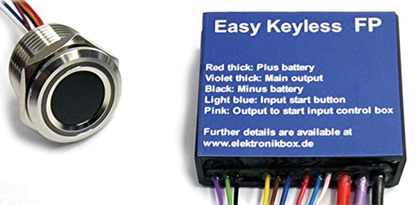 ELEKTRONIKBOX RFID OR FINGERPRINT KEYLESS IGNITION SWITCH