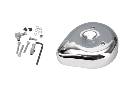 CHROME AIR CLEANER | Big Twin | FX | FXR | Softail | Sportster | Touring | XR