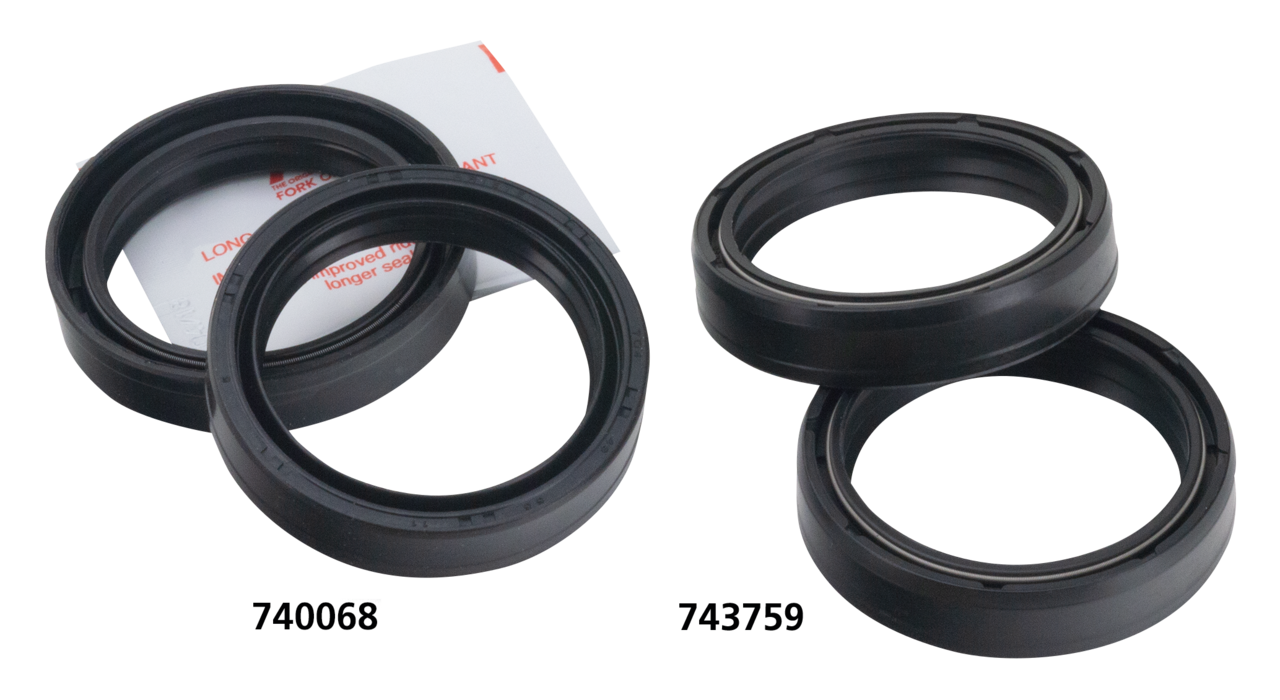INDIVIDUAL FRONT FORK OIL SEAL & O-RINGS - Fork seals (sold in pairs), 43mm forks on XBR 2006 &amp; 1190RS 2011-2012