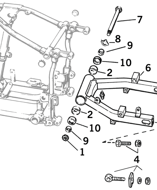 CALIPER ANCHOR ARM | Big Twin