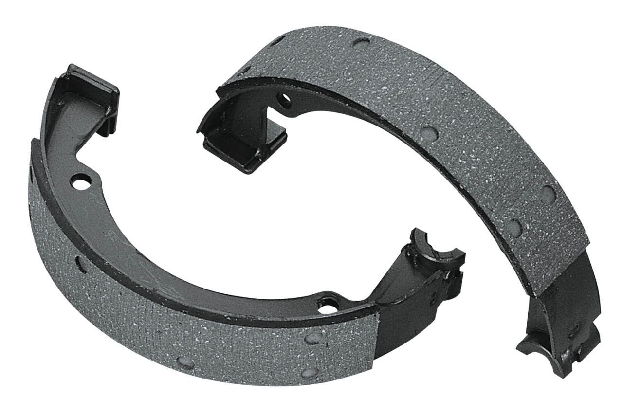 BIG TWIN 1936-1957 REAR BRAKE PARTS - GZP Brake shoe pair asb.free BT38-e58 | Big Twin