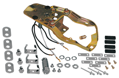 THREE-LIGHT DASH MOUNTING PLATE | Big Twin | Dyna | FX | Softail