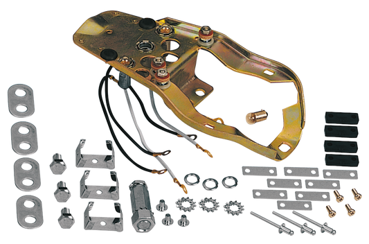 THREE-LIGHT DASH MOUNTING PLATE | Big Twin | Dyna | FX | Softail