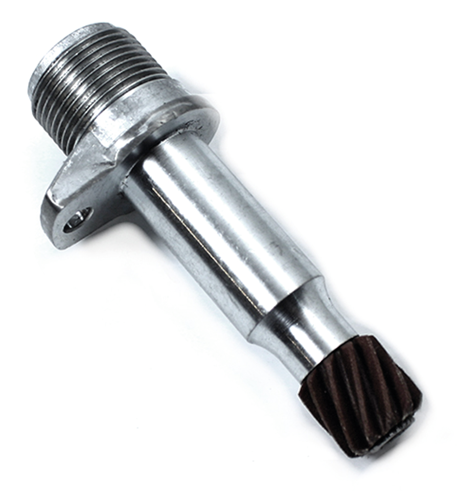 TRANSMISSION DRIVEN SPEEDO METER DRIVE UNIT - Fits 1936-1961 4-speed Big Twin, Speedometer drive unit, 11 tooth gear, V-Twin Mfg. (OEM 67130-36)

Perfect replicas of the OEM transmission speedometer drive units. | Big Twin