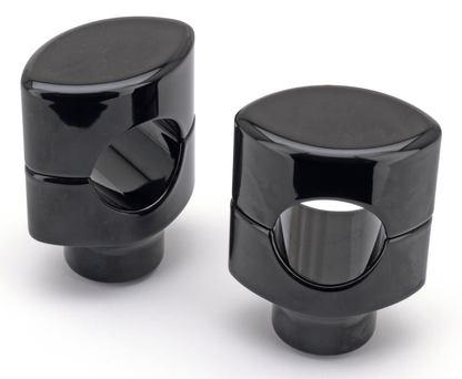 INFINITY RISERS FOR 1 1/2" SUPER FAT BARS | Big Twin | Dyna | FX | FXR | Servi-Car | Softail | Sportster | Touring | Trike