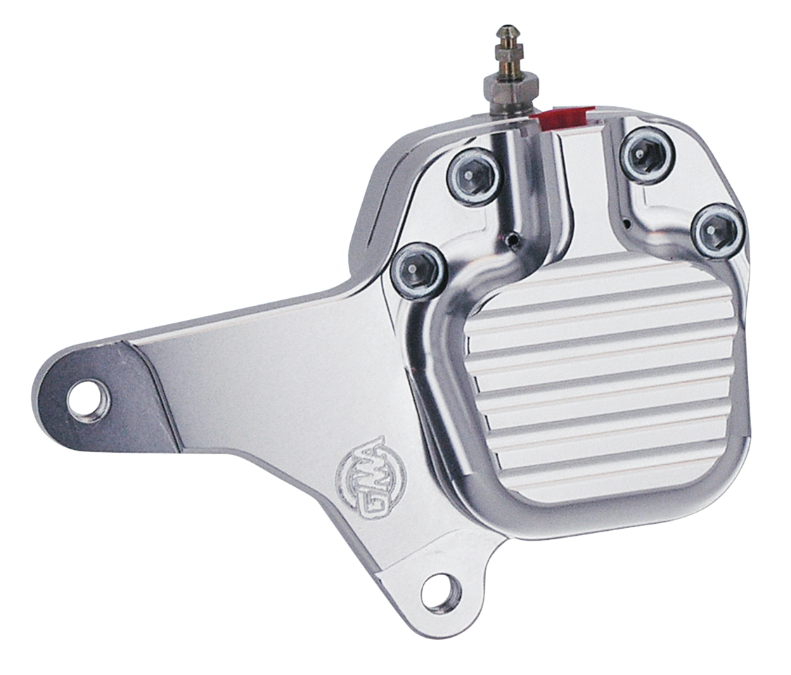 GMA ONE PIECE TWO PISTON FRONT CALIPER | Big Twin | Dyna | FX | FXR | Softail | Sportster | Touring