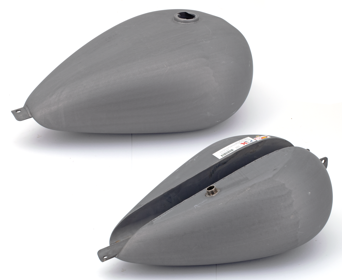 CRUISE SPEED "HEAVY METAL" TEARDROP STYLE CUSTOM GAS TANK