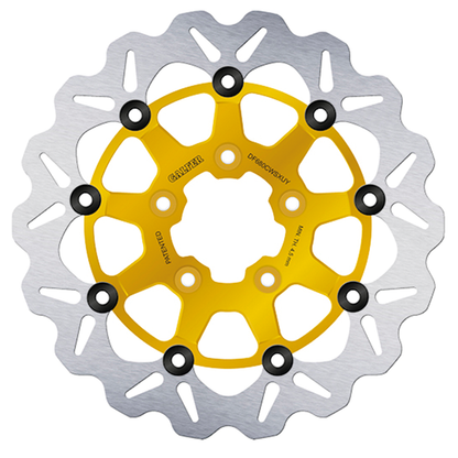 GALFER "BIG WAVE" FLOATING DISC BRAKE ROTORS | Dyna | Softail | Sportster | Touring