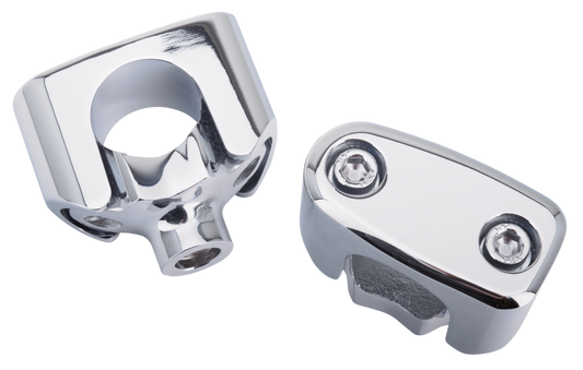 SHORTY RISER SETS FOR 1 1/4" FAT BAR | Big Twin | Dyna | FX | FXR | Servi-Car | Softail | Sportster | Touring | Trike