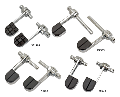 ISO-STYLE HEEL RESTS