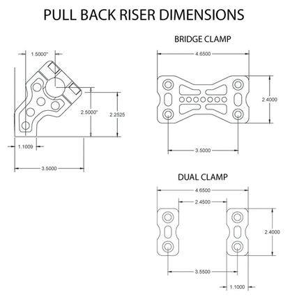 JOKER MACHINE PULLBACK RISERS | Big Twin | Dyna | FX | FXR | Servi-Car | Softail | Sportster | Touring | Trike