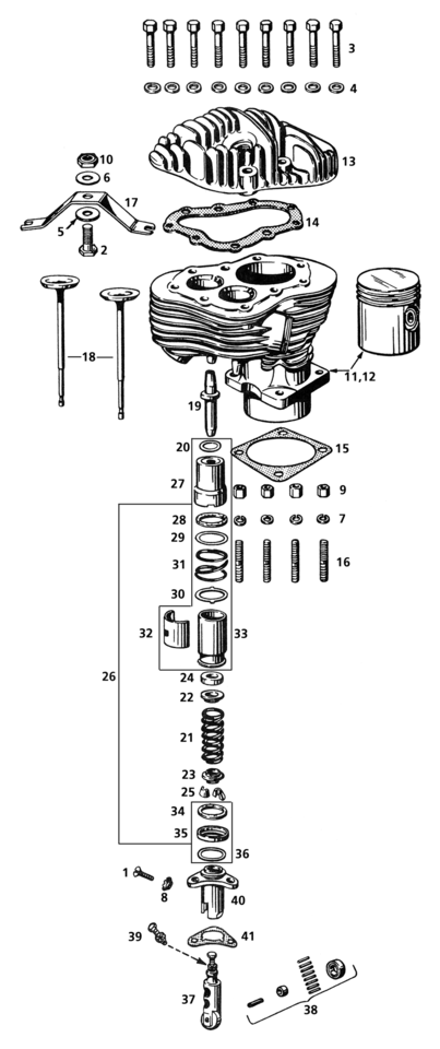 CYLINDERS & VALVES FOR FLATHEAD BIG TWIN MODELS - GHDP Motor sprocket shaft nut XL93-22

Please check with your Zodiac sales office for parts without a Zodiac part number as these may be available upon Special Order.