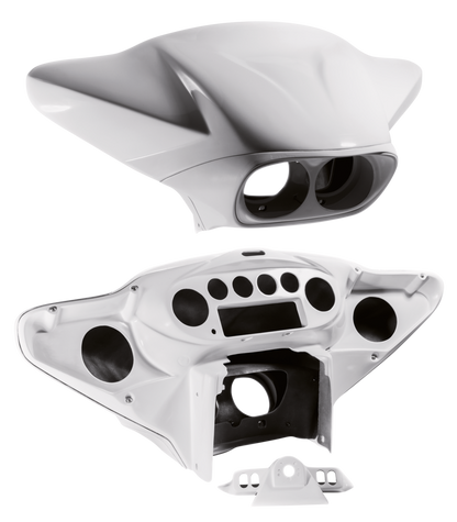 TOMMY & SONS BATWING STYLE FAIRING FOR ROAD GLIDE HEADLIGHTS