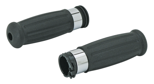 OLD SKOOL RUBBER GRIPS | Big Twin | Dyna | FX | FXR | Softail | Sportster | Touring
