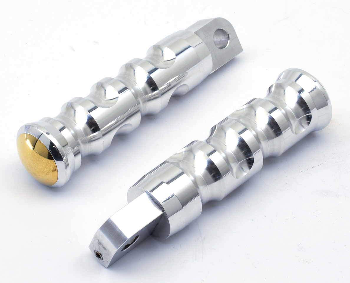 KEN'S FACTORY NEO FUSION FOOT & SHIFTER PEGS | Dyna | FXR | Softail | Sportster