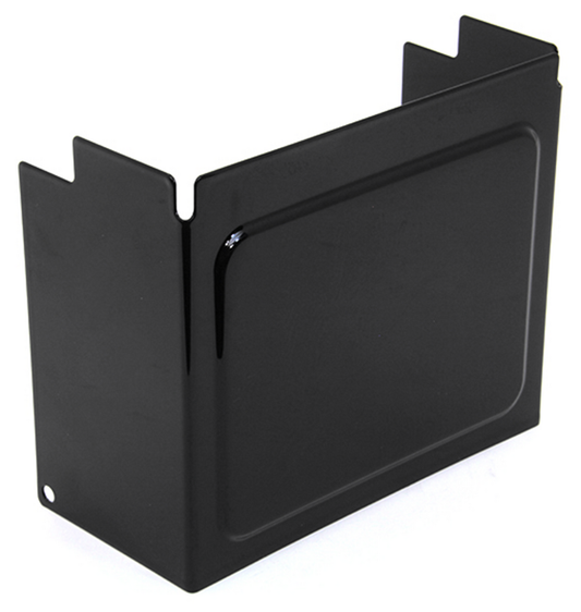 DYNA & SPORTSTER BATTERY COVER - Fits Dyna 1997-2005 &amp; Sportster 1997-2003 , Black battery cover, V-Twin Mfg. (OEM 66375-97)

Embossed style battery side cover. | Dyna  |  Sportster