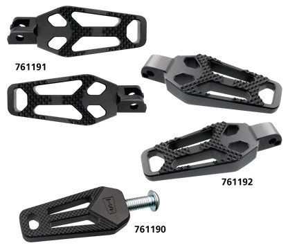 TOMMY & SONS CROOK SERIES FOOT PEGS FOR MILWAUKEE EIGHT SOFTAIL | Adventure Touring | EV | RH Sportster | Softail