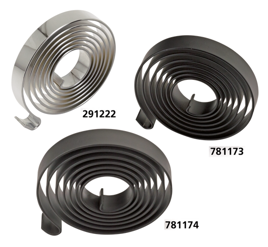 BIG TWIN KICK STARTER SPRING - Chrome, Genuine Zodiac

Fits 1936 thru 1984 Big Twin (OEM 33085-36).
