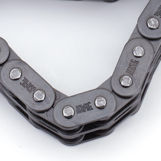 PRIMARY DRIVE 2018 TO PRESENT MILWAUKEE EIGHT SOFTAIL - Tsubaki Primary RF08B-2 Black 92L Ovals

Except where indicated differently all parts are sold each. Required quantities are indicated between parenthesis, for example like (2). | Dyna  |  Softail