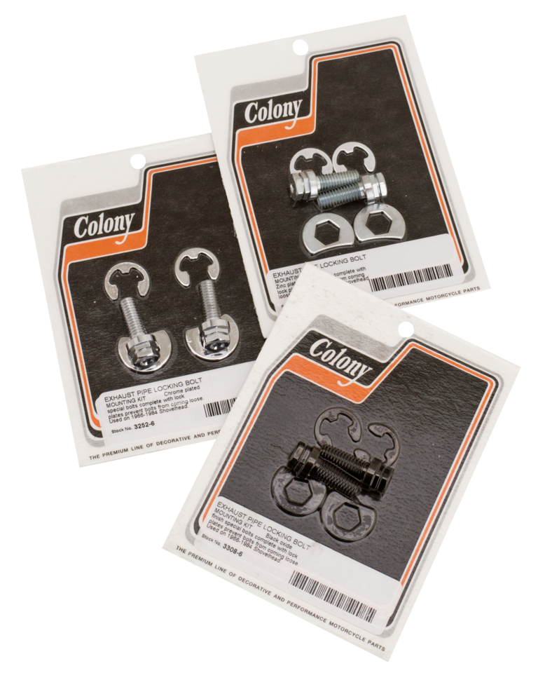 COLONY SHOVELHEAD EXHAUST FLANGE LOCKING BOLT | Big Twin | Touring