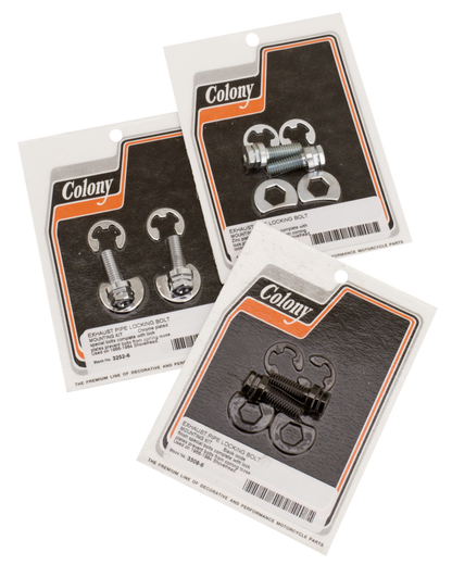 COLONY SHOVELHEAD EXHAUST FLANGE LOCKING BOLT | Big Twin | Touring
