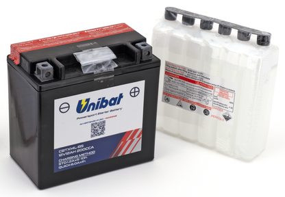 UNIBAT AGM DRY BATTERIES WITH ACID PACK | Adventure Touring | Sportster | Street