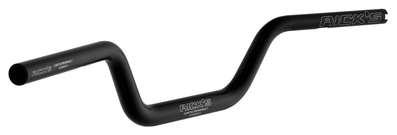 RICK'S ALUMINUM CLUBSTYLE HANDLEBARS | Dyna | Softail | Touring | Trike