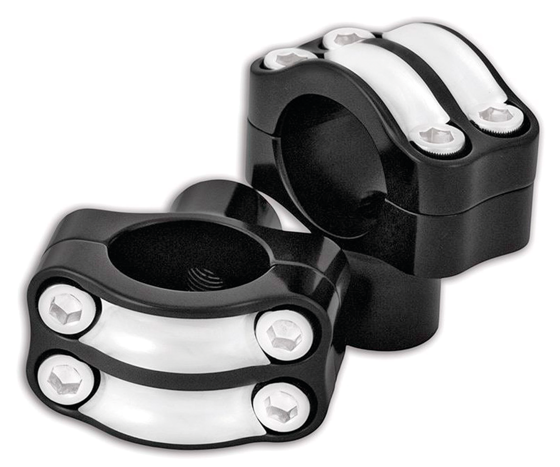 ROLAND SANDS NOSTALGIA 1" HANDLEBAR RISERS | Big Twin | Dyna | FX | FXR | Servi-Car | Softail | Sportster | Touring | Trike