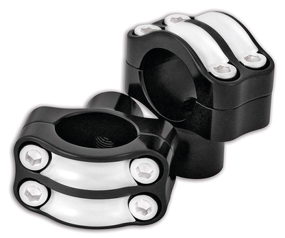 ROLAND SANDS NOSTALGIA 1" HANDLEBAR RISERS | Big Twin | Dyna | FX | FXR | Servi-Car | Softail | Sportster | Touring | Trike
