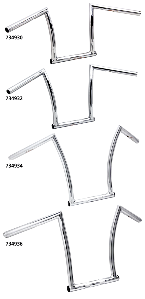 CHIZELED MINI APE HANDLEBARS