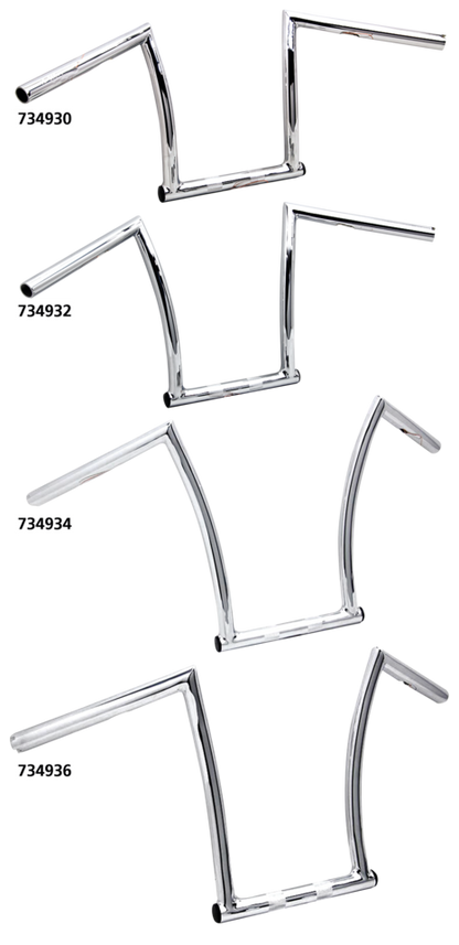 CHIZELED MINI APE HANDLEBARS