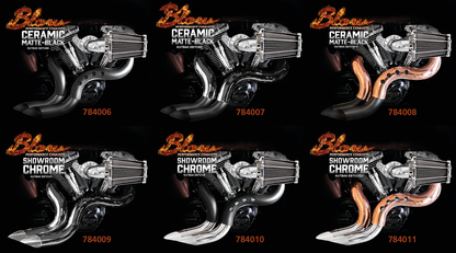 BLOW PERFORMANCE EXHAUSTS FOR EVOLUTION BIG TWIN & TWIN CAM | Dyna | FX | FXR | Softail | Touring | Trike