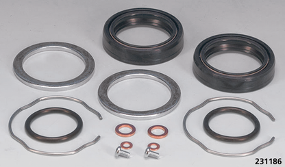 FRONT FORK OIL SEALS/KITS - Fork sealkit 35mm Kayaba XL73-74 FX73-77

Complete front fork seal kits contain all required oil seals, o-rings and seal washers to completely rebuild your front fork. | FX  |  Sportster
