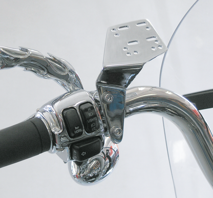HANDLEBAR MOUNT KIT FOR MOBILE DEVICES | Big Twin | Dyna | FX | FXR | Softail | Sportster | Touring | V-Rod