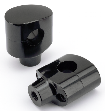 FUSION BILLET TAPERED OVAL HEAD RISERS | Big Twin | Dyna | FX | FXR | Servi-Car | Softail | Sportster | Touring | Trike