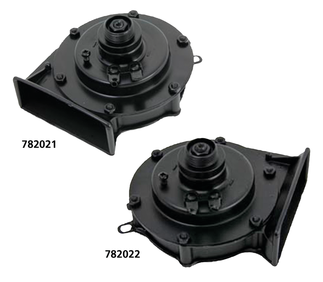 1965-1990 STYLE HORNS | Big Twin | FX | FXR | Servi-Car | Softail | Sportster | Touring