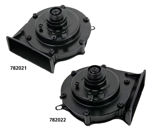 1965-1990 STYLE HORNS | Big Twin | FX | FXR | Servi-Car | Softail | Sportster | Touring