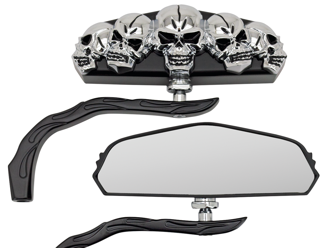 GENUINE ZODIAC SKULL-VISION MIRRORS