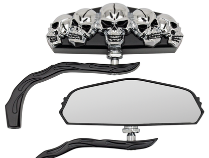 GENUINE ZODIAC SKULL-VISION MIRRORS