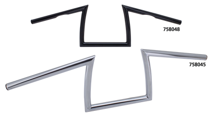 ZODIAC CUSTOM PRODUCTS ONE INCH DIAMETER DONKEY BAR HANDLEBARS | Big Twin | Dyna | FX | FXR | KH | Kingpin | KR | Servi-Car | Softail | Sportster | Touring | XR