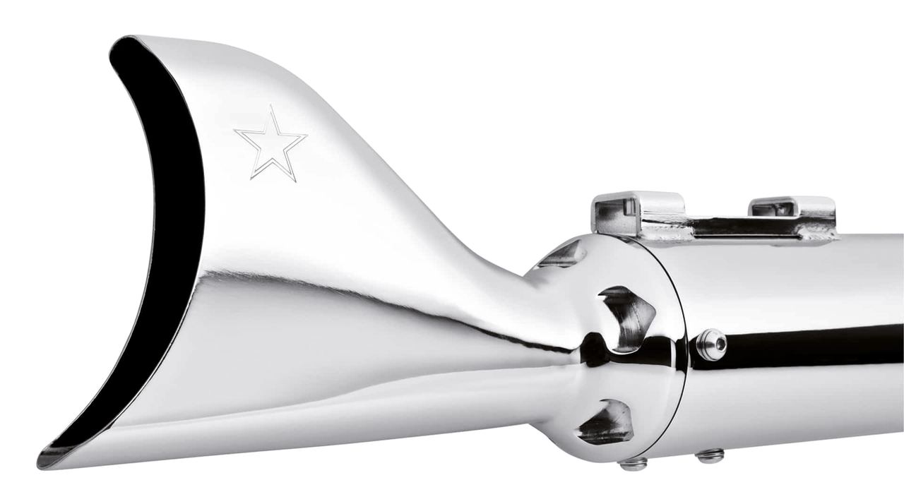 4" (108MM) SHARKTAIL SLIP-ONS | Touring