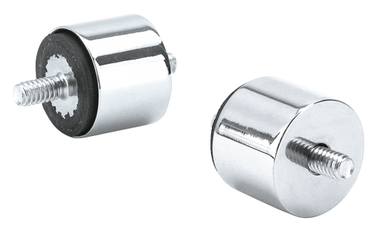 CHROME COVERED ANTI-VIBRATION MOUNTS