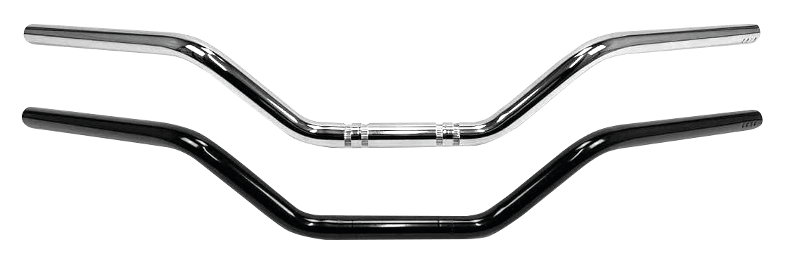 WESTLAND CUSTOMS ONE INCH DIAMETER FLAT TRACK HANDLEBARS | Big Twin | Dyna | FX | FXR | KH | Kingpin | KR | Servi-Car | Softail | Sportster | Touring | XR