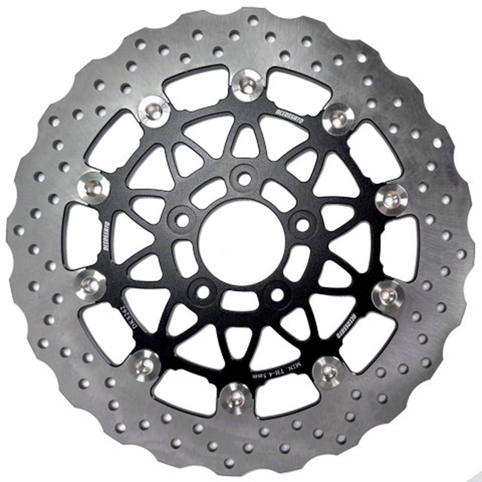 ACCOSSATO FLOATING BRAKE DISCS | 45" | Big Twin | FX | FXR | KH | Servi-Car | Softail | Sportster | Touring | XA