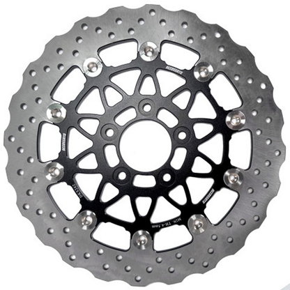 ACCOSSATO FLOATING BRAKE DISCS | 45" | Big Twin | FX | FXR | KH | Servi-Car | Softail | Sportster | Touring | XA