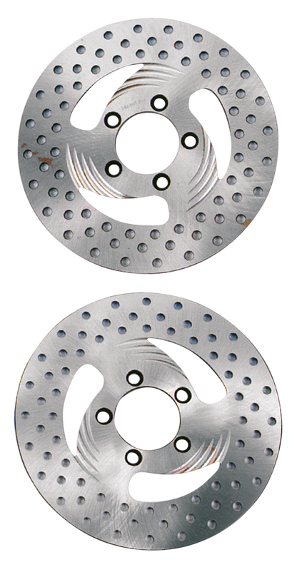 REV"O"LUTION "DIRECTIONAL" DISC BRAKE ROTORS | Big Twin | FX