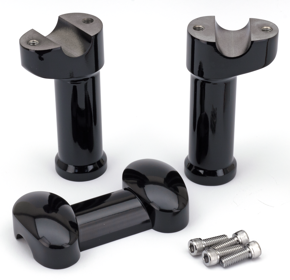 ZODIAC FAT RISERS | Big Twin | Dyna | FX | FXR | Servi-Car | Softail | Sportster | Touring | Trike