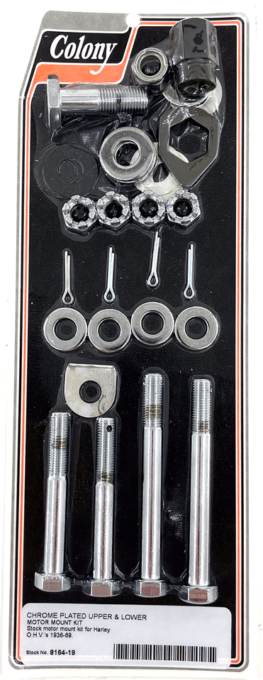 COLONY EARLY BIG TWIN MOTOR MOUNT KIT | Big Twin