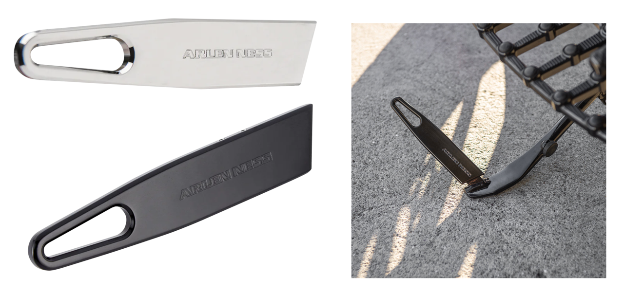 NESS KICKSTAND TAB EXTENSION | Big Twin | Dyna | FX | FXR | Softail | Sportster | Street | Touring